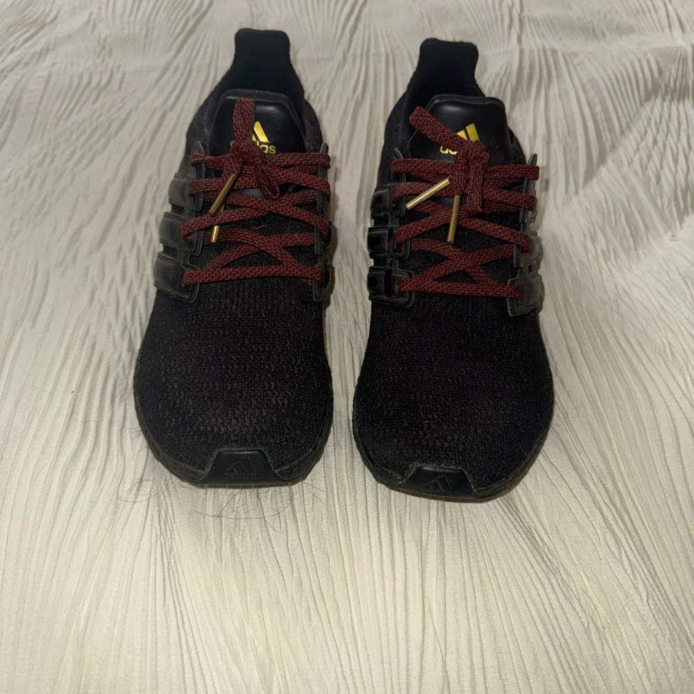 Adidas ultra boost Black and Red Athletic Shoes